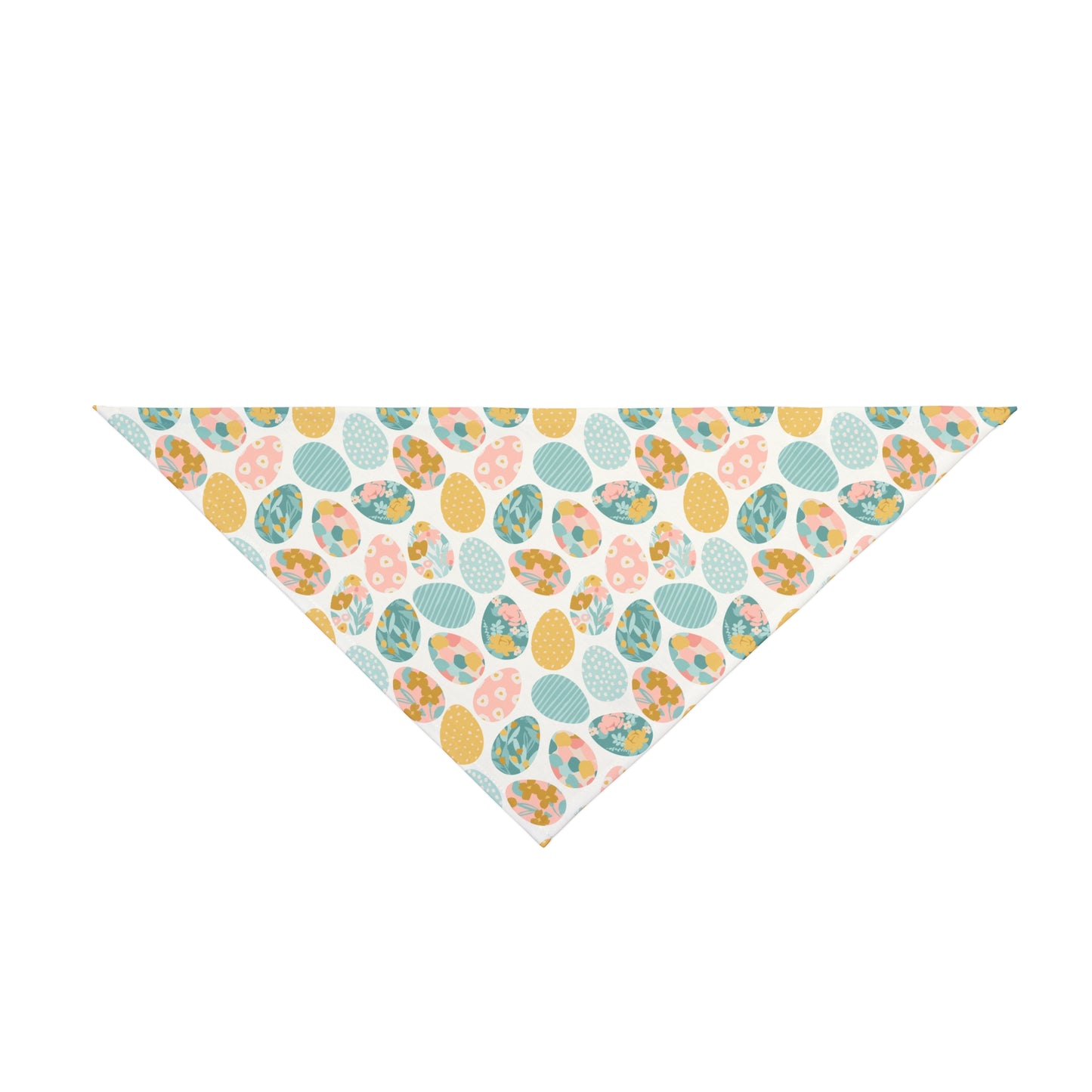 Easter Eggs Dog Bandana, Spring Dog Bandana