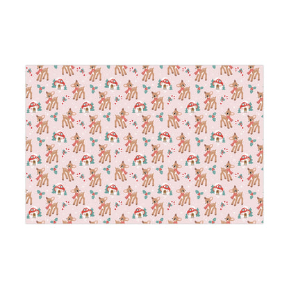Retro Vintage Christmas Reindeer