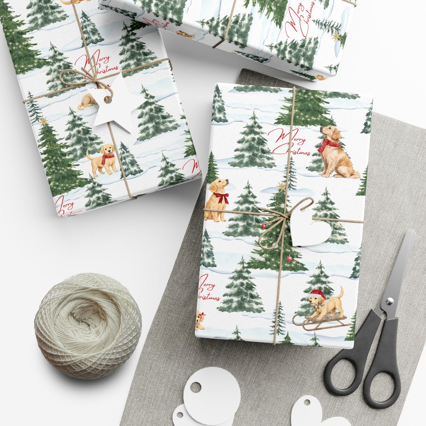 Snowy Golden Retriever Puppies