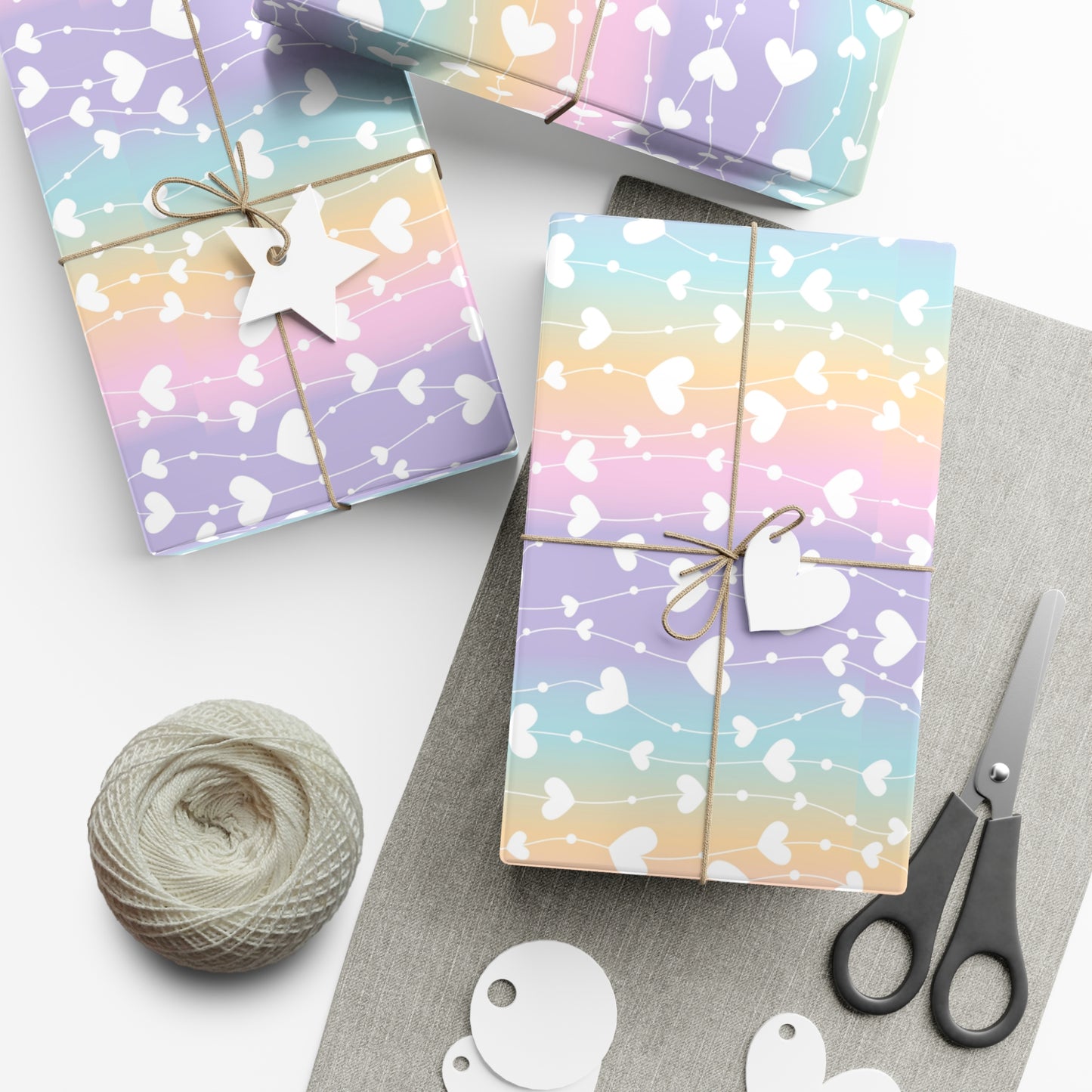 Hearts Wrapping Paper