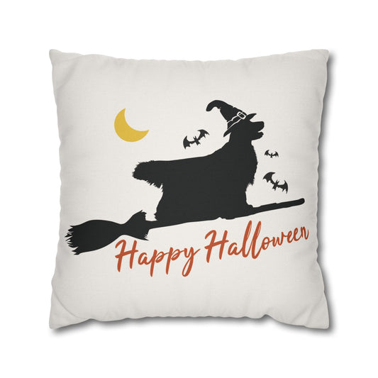 Halloween Golden Retriever Pillow Cover