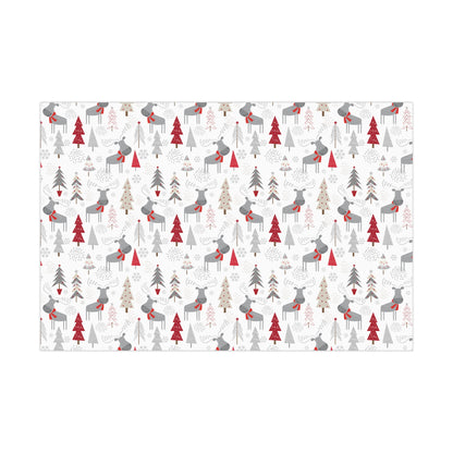 Moose Christmas Wrapping Paper