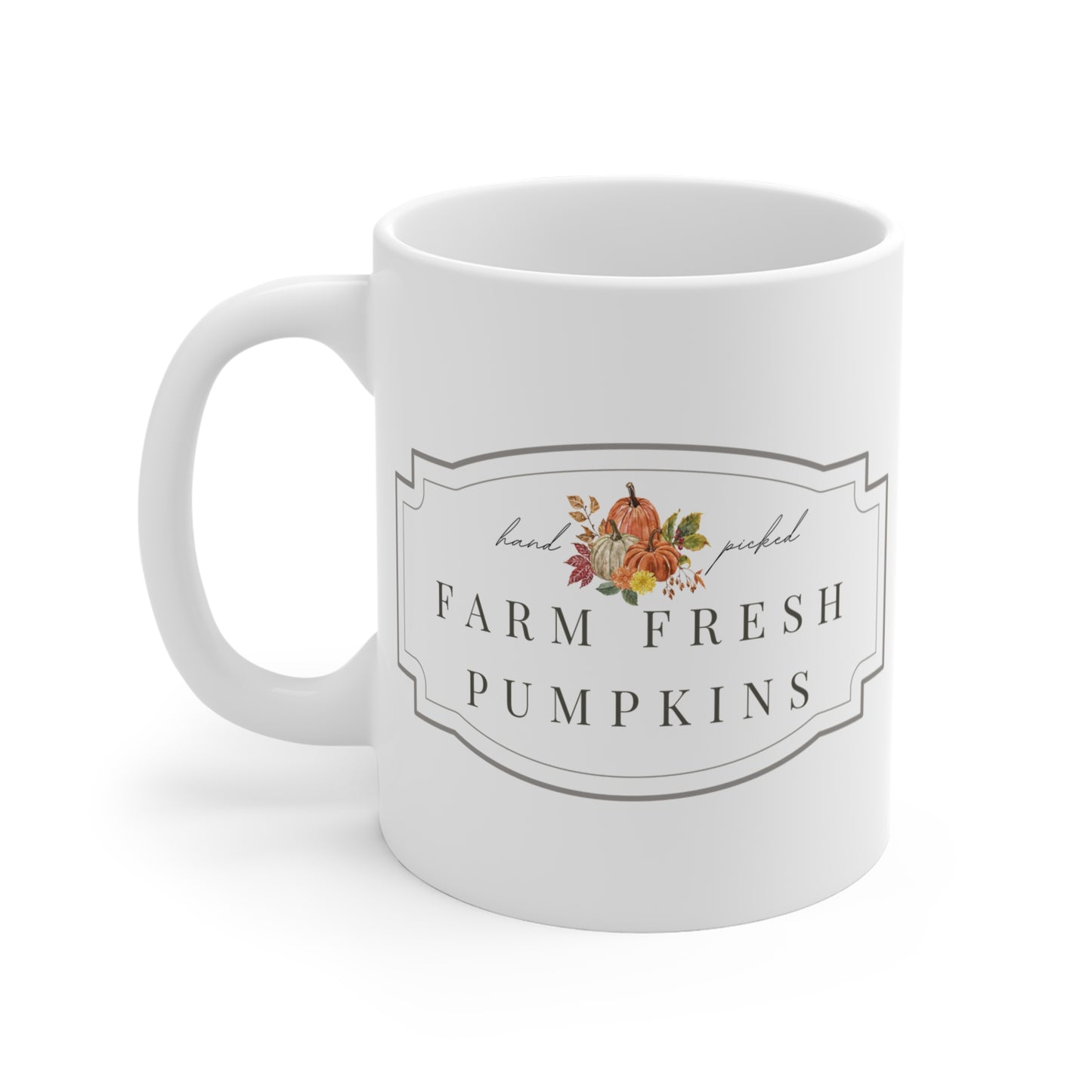 Farm Fresh Pumpkins Fall Mug