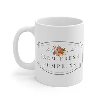 Farm Fresh Pumpkins Fall Mug