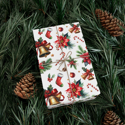 Christmas Bell Wrapping Paper