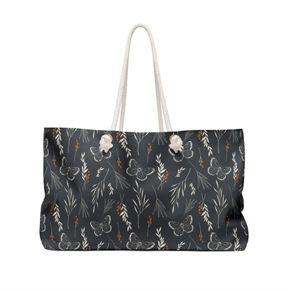 Butterfly Fall Botanical Weekender Bag