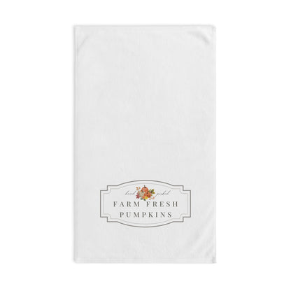 Farm Fresh Pumpkin Fall Hand Towel