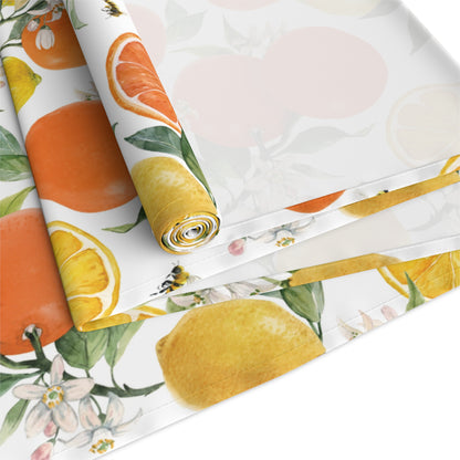 Summer Citrus & Bees Table Runner