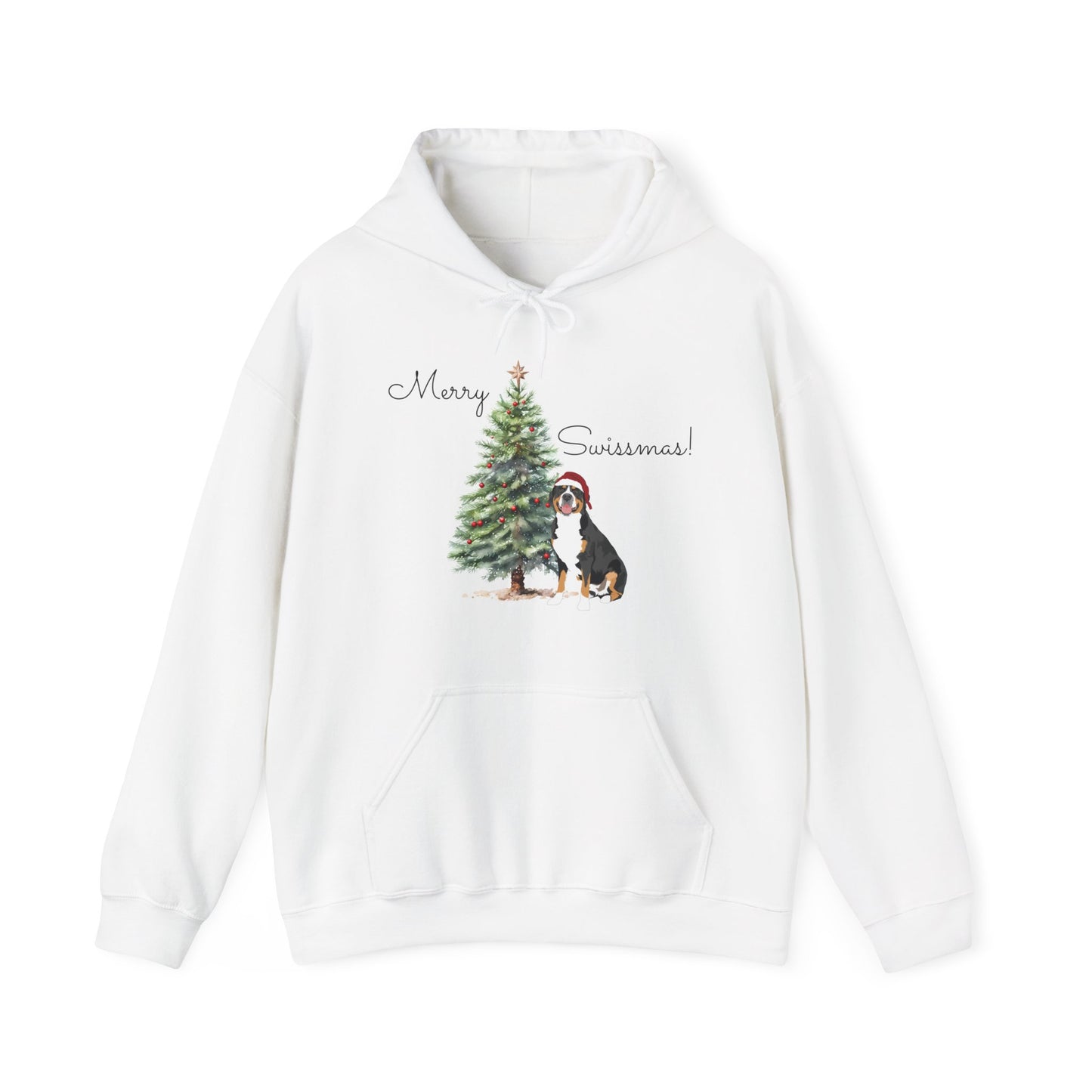 Greater Swiss mountain Dog Christmas Hoodie