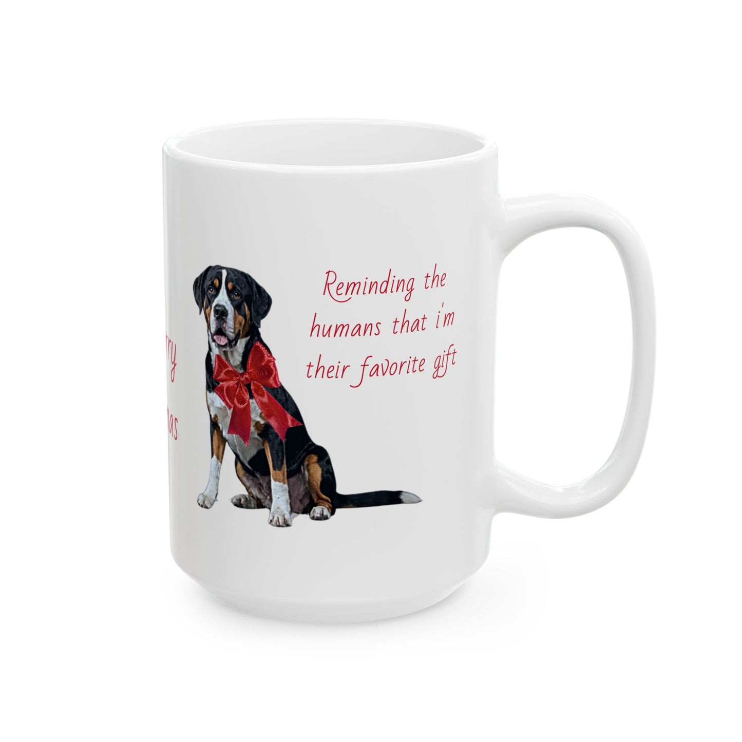 Funny Swissy Christmas Ceramic Mug, (11oz, 15oz)