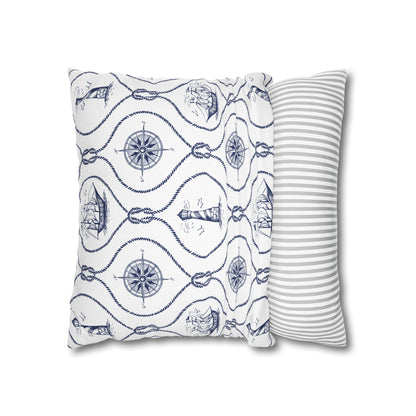 Nautical Summer Pillow Cover