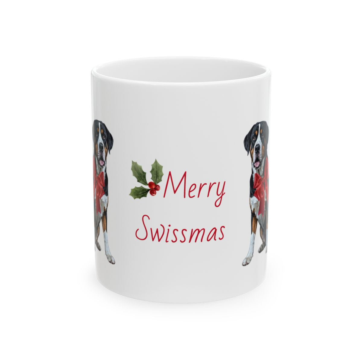 Funny Swissy Christmas Ceramic Mug, (11oz, 15oz)