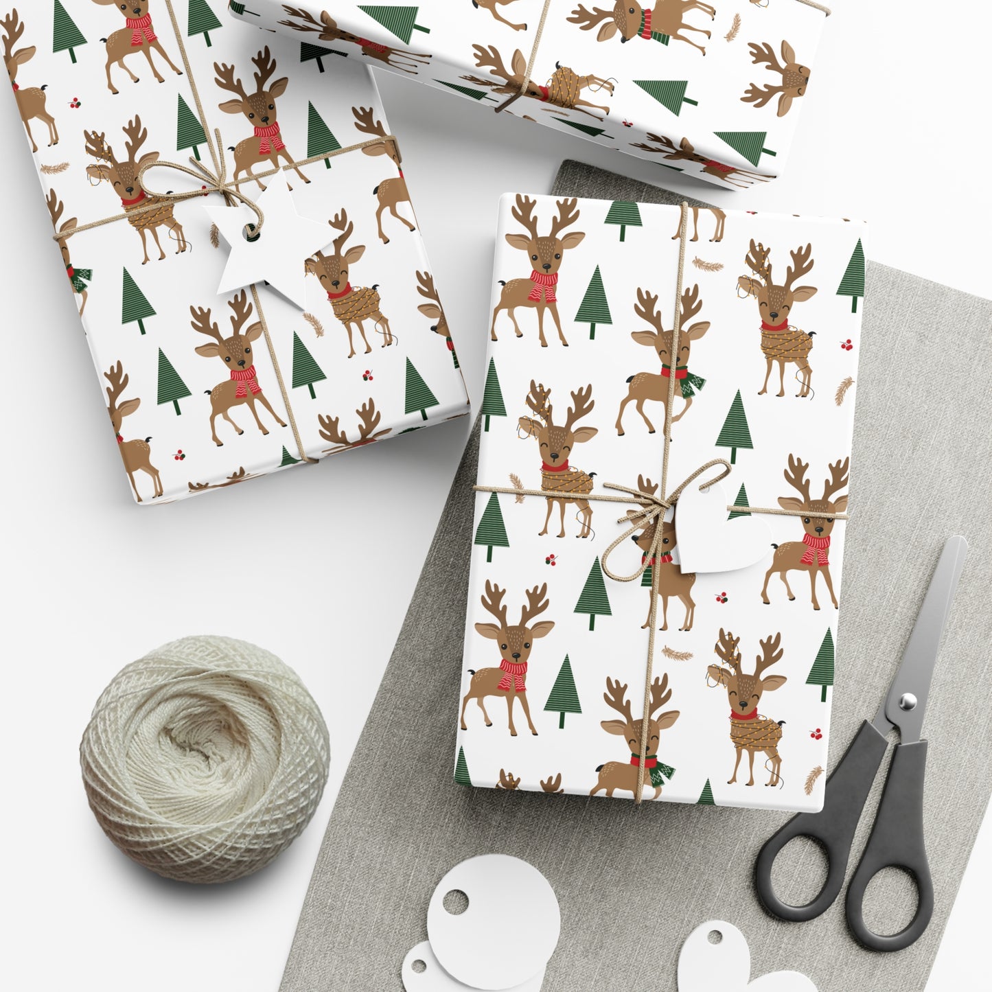 Reindeer Christmas Wrapping Paper