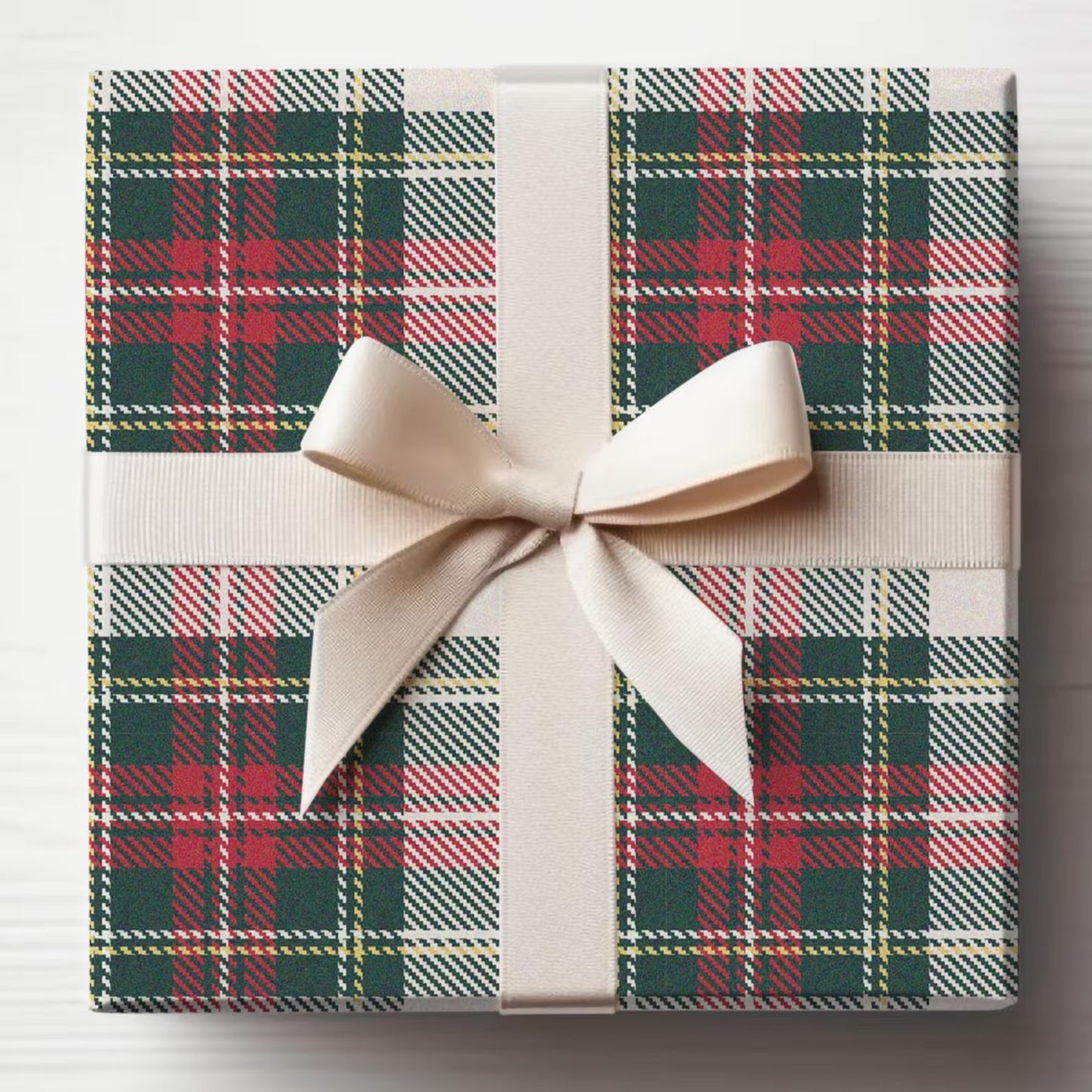 Ralph Lauren Inspired Tartan Christmas Wrapping