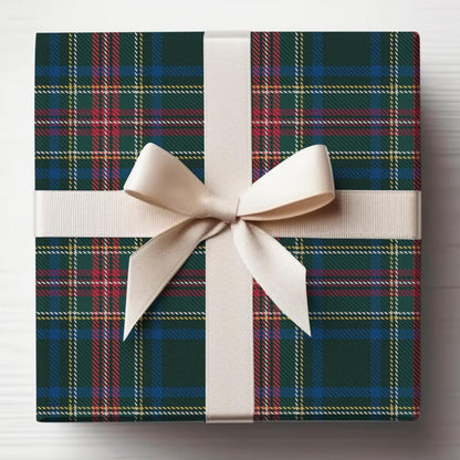 Ralph Lauren Inspired Christmas Tartan Plaid Wrapping