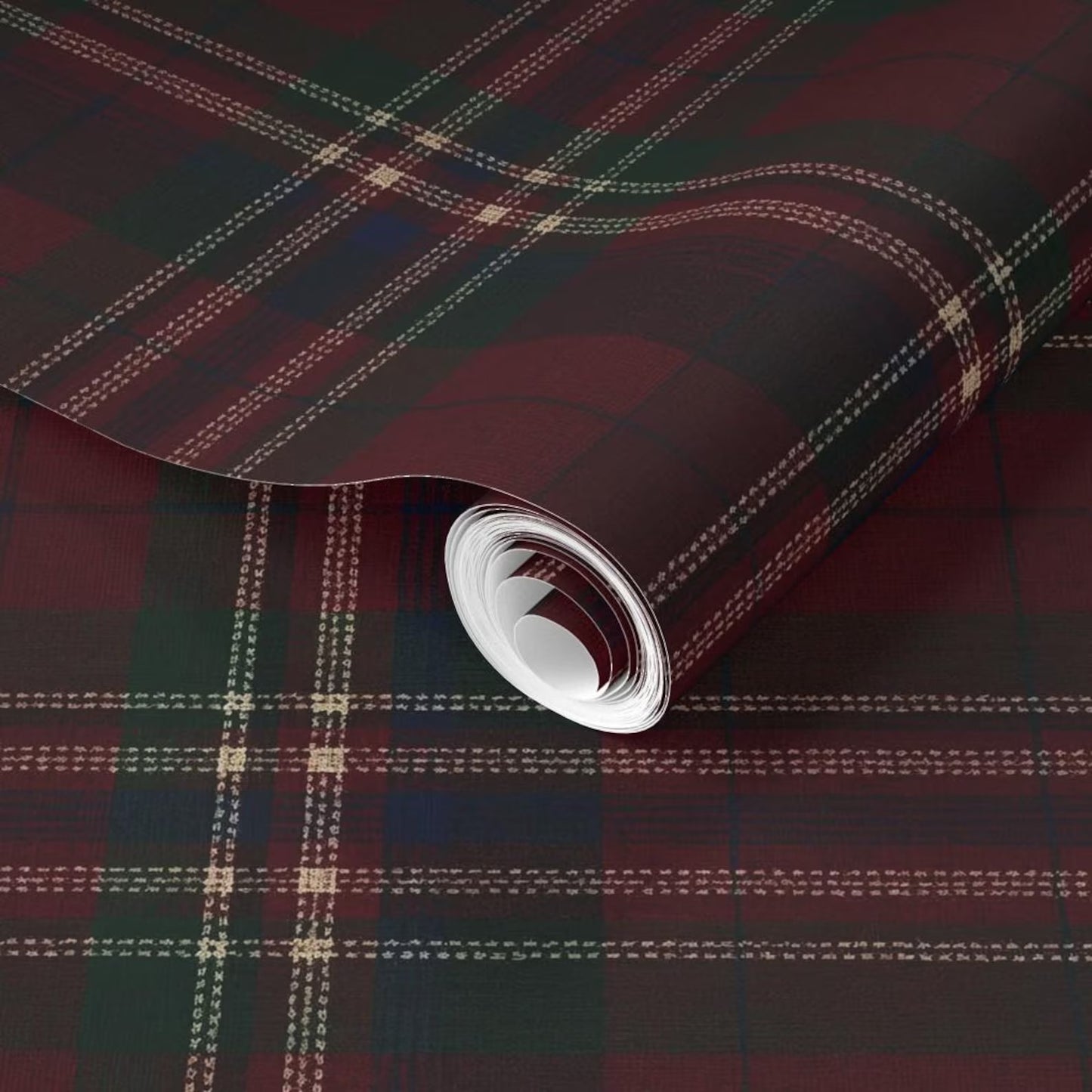 Ralph Lauren Inspired Christmas, Tartan Plaid Wrapping