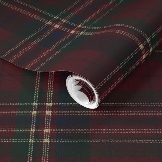 Ralph Lauren Inspired Christmas, Tartan Plaid Wrapping