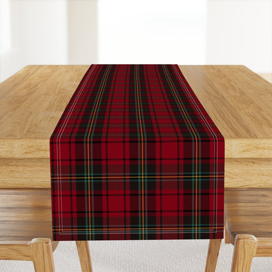 Christmas Table Runner, Classic Vintage Tartan Ralph Lauren Inspired Holiday Home, Christmas Dinner Table Entertaining Decor