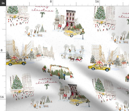 NYC Christmas Comforter