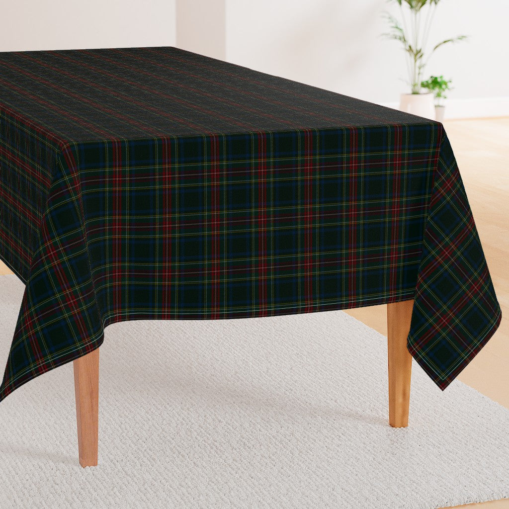 Christmas Tablecloth, Ralph Lauren Inspired Tartan, Holiday, Farmhouse Decor, Classic Dining