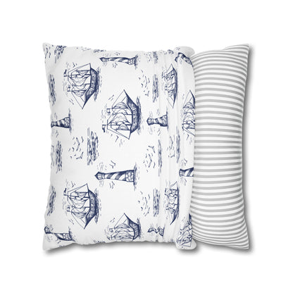 Nautical Summer Pillow Cover