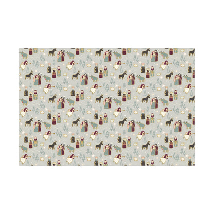 Christmas Nativity Gift Wrap