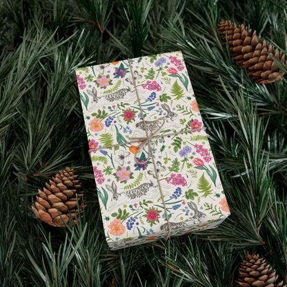 Copy of Colorful Easter Wrapping Paper, Adorable Bunnies Gift Wrap, Wrapping Paper, Easter Gift, Easter Basket, Easter Rabbit