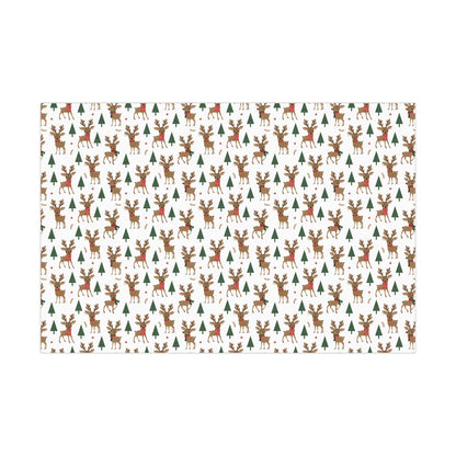Reindeer Christmas Wrapping Paper