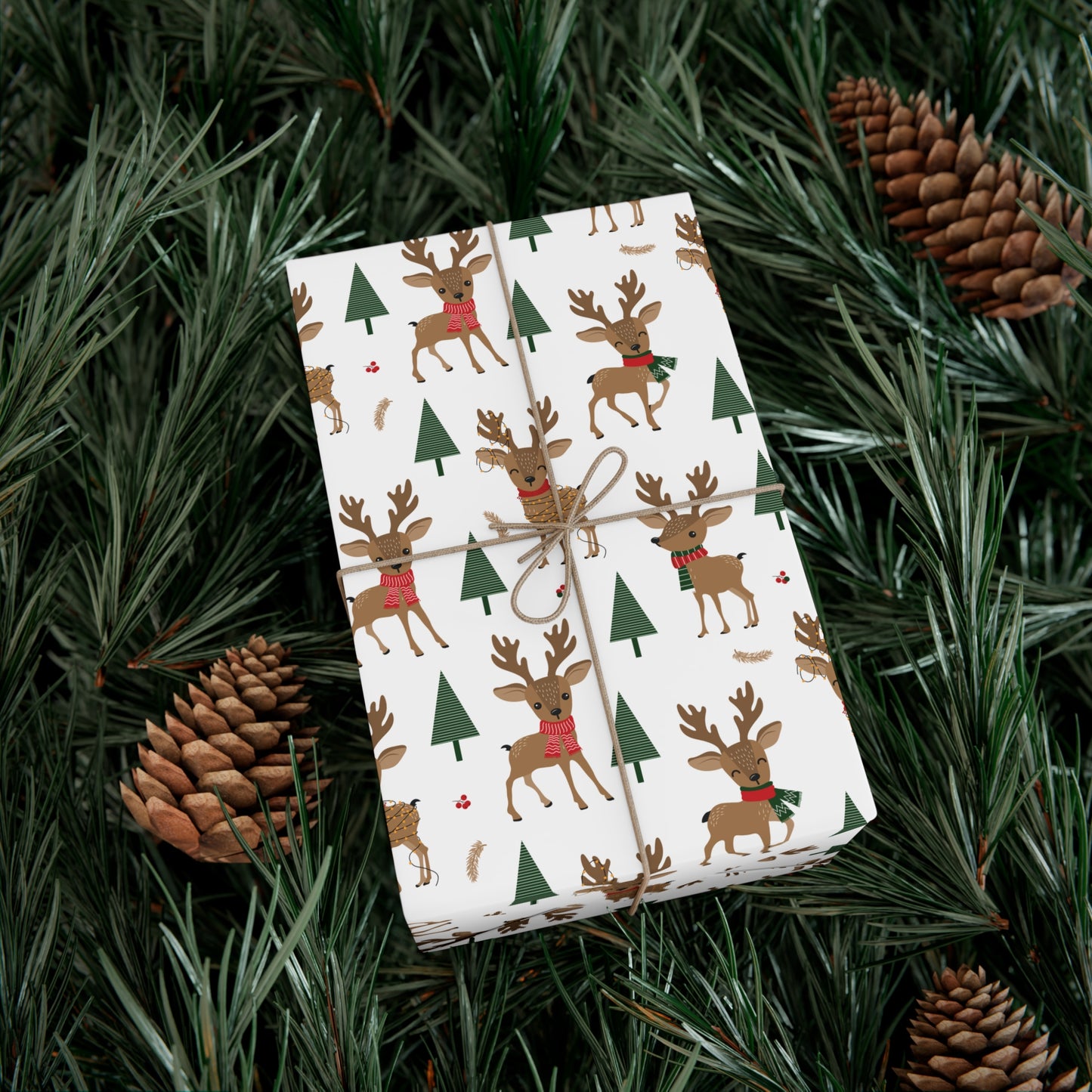 Reindeer Christmas Wrapping Paper