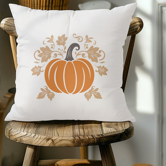 Fall Pumpkin Pillow Cover