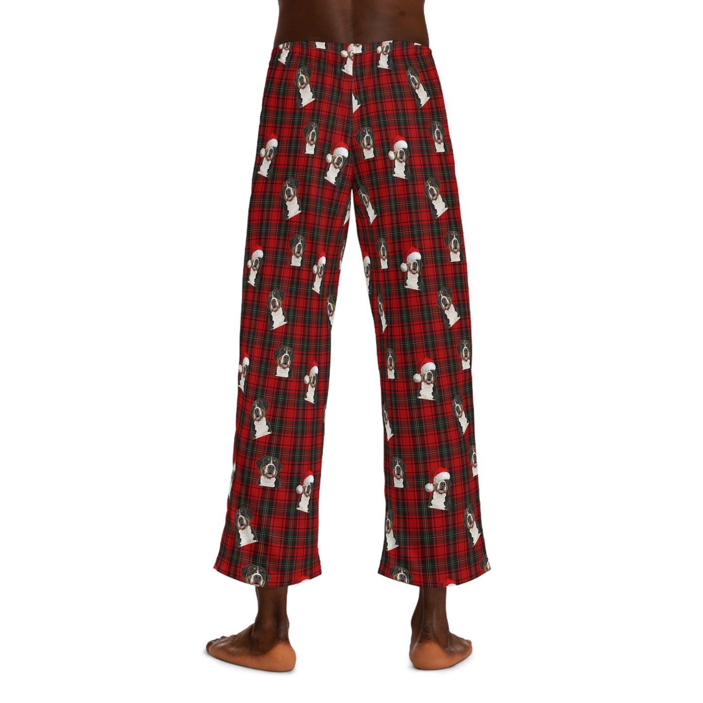 Men's Greater Swiss Mountain Dog Funny Christmas Pajama Pants