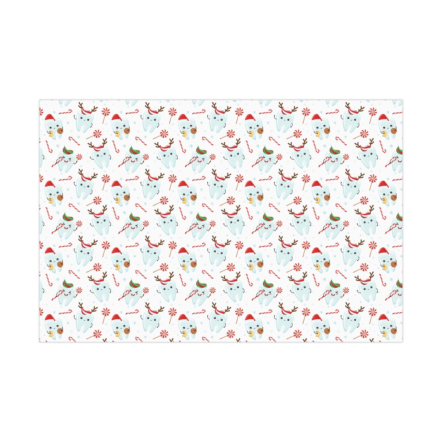 Dental Christmas Wrapping Paper