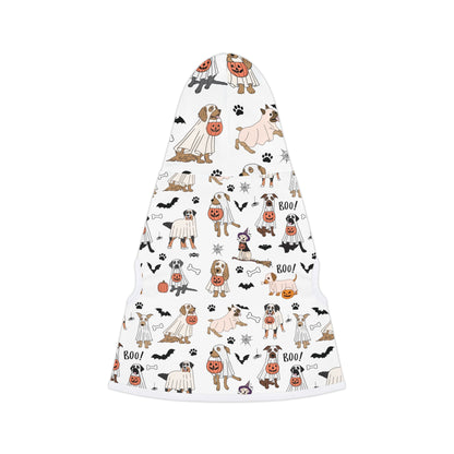 Ghostly Dog Halloween Hoodie