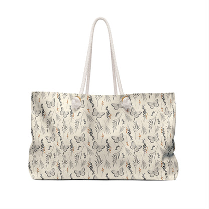 Butterfly Fall Botanical Weekender Bag