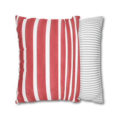 Faded Rustic Style Stripes Patriotic Pillow Cover, Pairs Well W/ Our Rustic Stars Pillow Cover, Farmhouse Summer Decor