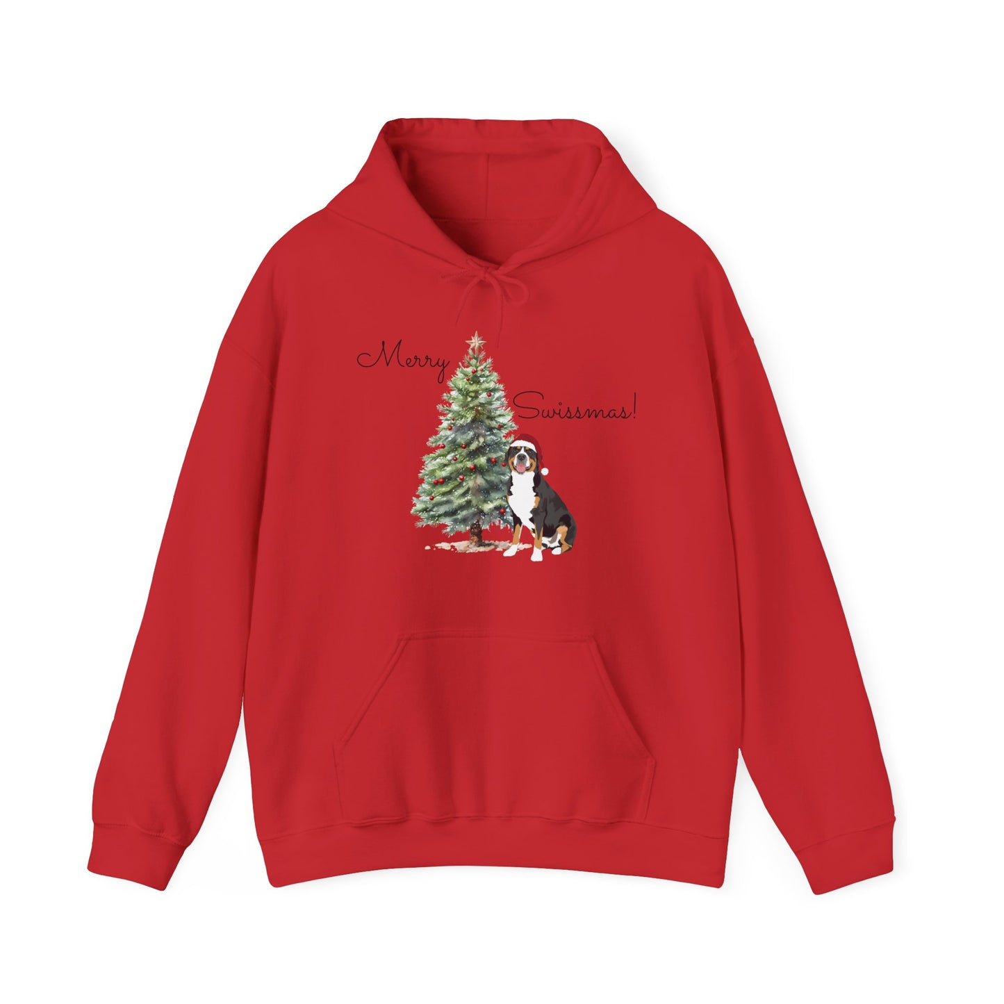 Greater Swiss mountain Dog Christmas Hoodie