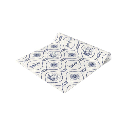 Nautical Lighthouse & Rope Table Runner