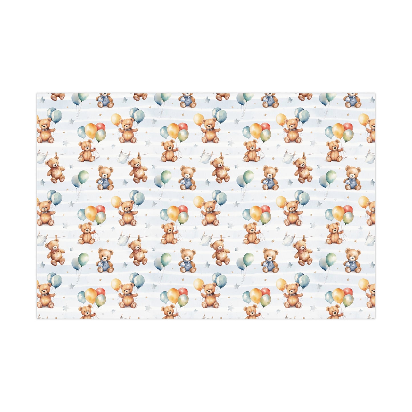 Teddy Bear Wrapping Paper