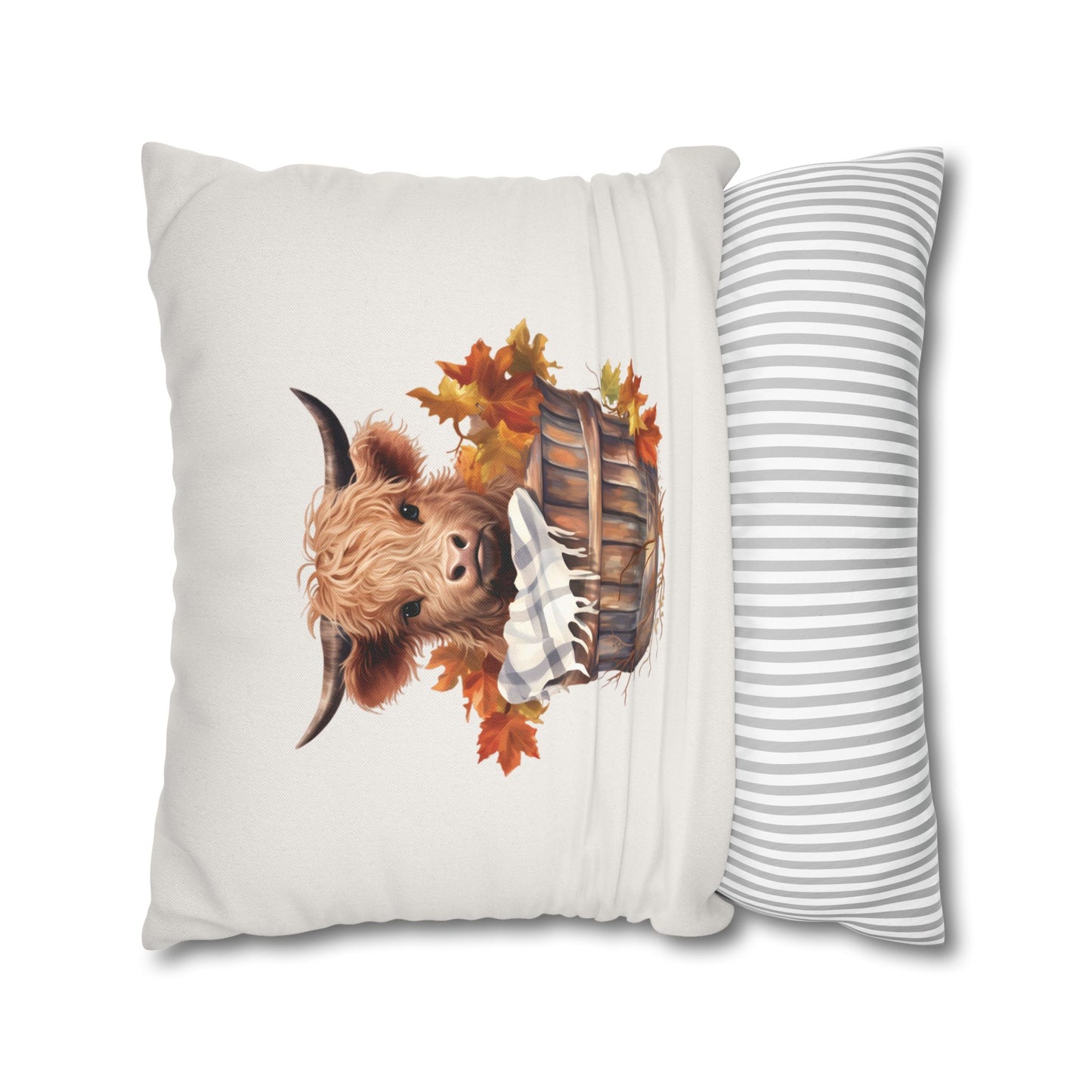 Fall Highland Cow Cover