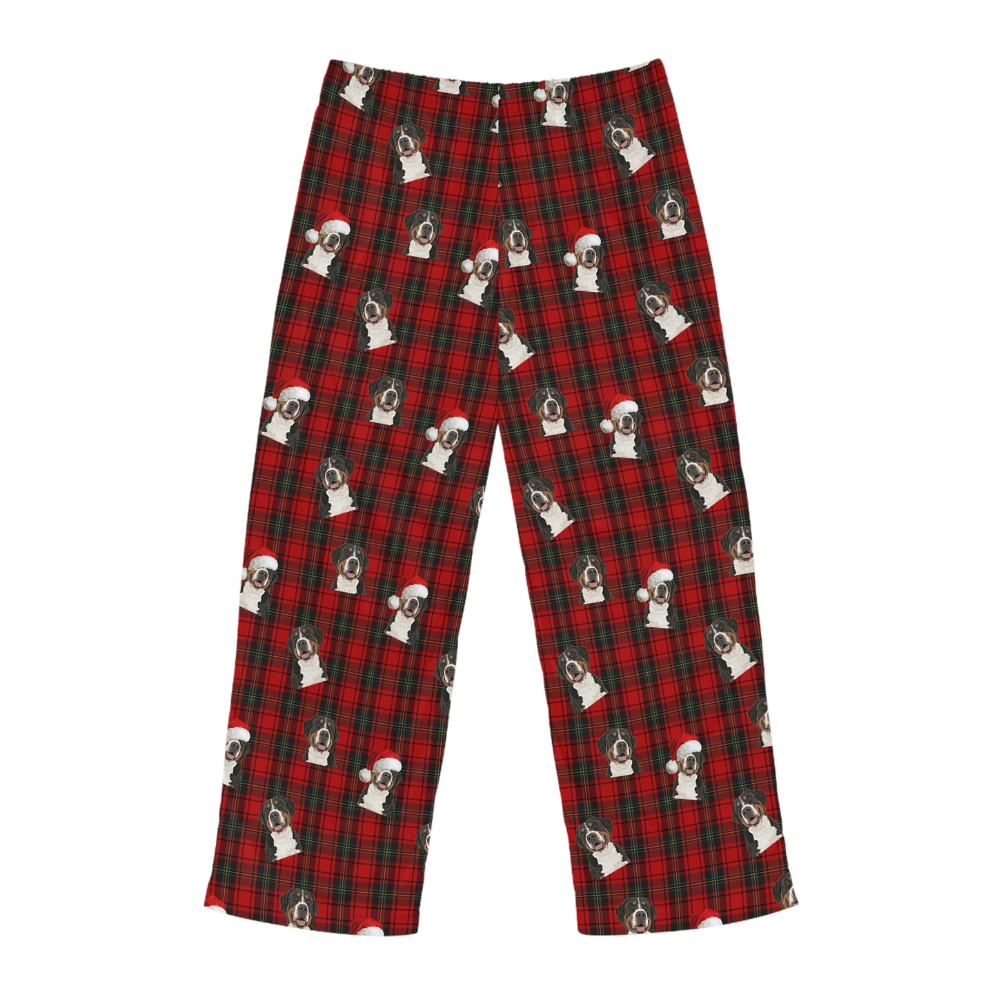 Men's Greater Swiss Mountain Dog Funny Christmas Pajama Pants