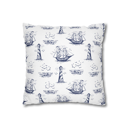 Nautical Summer Pillow Cover
