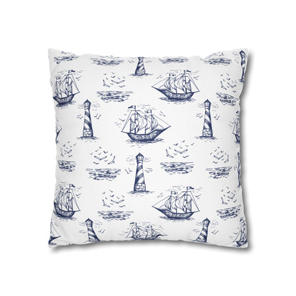 Nautical Summer Pillow Cover