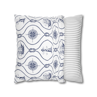 Nautical Summer Pillow Cover