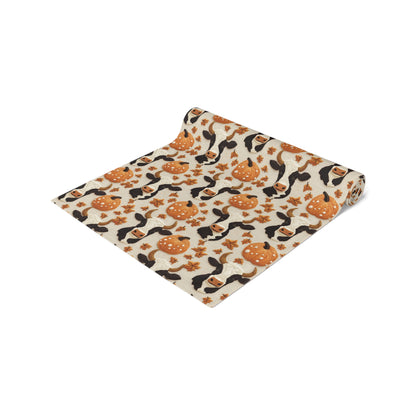 Fall Cows Table Runner