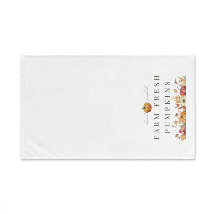 Pumpkin Bouquet Farm Fresh Fall Hand Towel