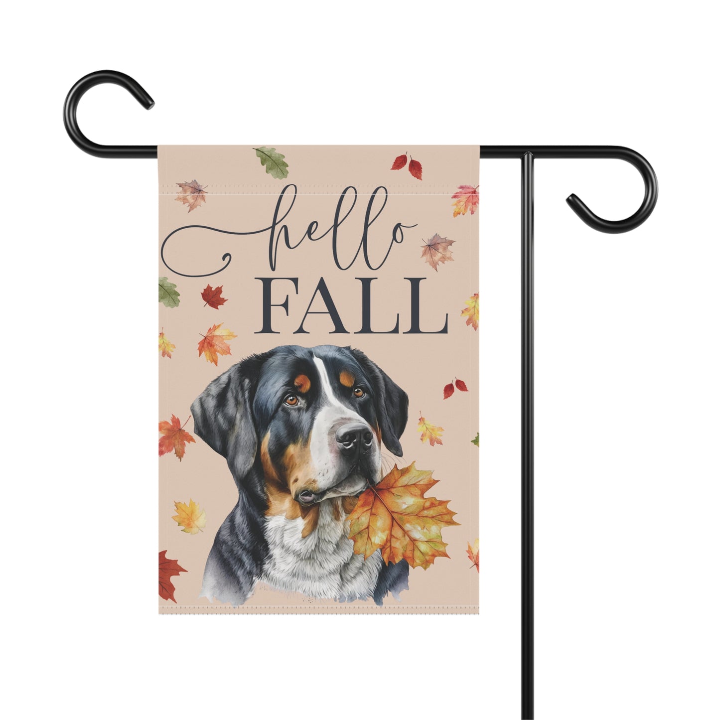 Greater Swiss Mountain Dog Garden Flag