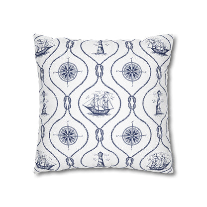 Nautical Summer Pillow Cover