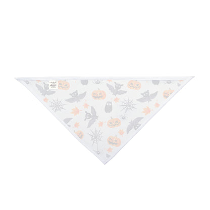 Halloween Bats and Pumpkins Dog Bandana