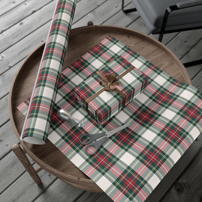 Ralph Lauren Inspired Tartan Christmas Wrapping