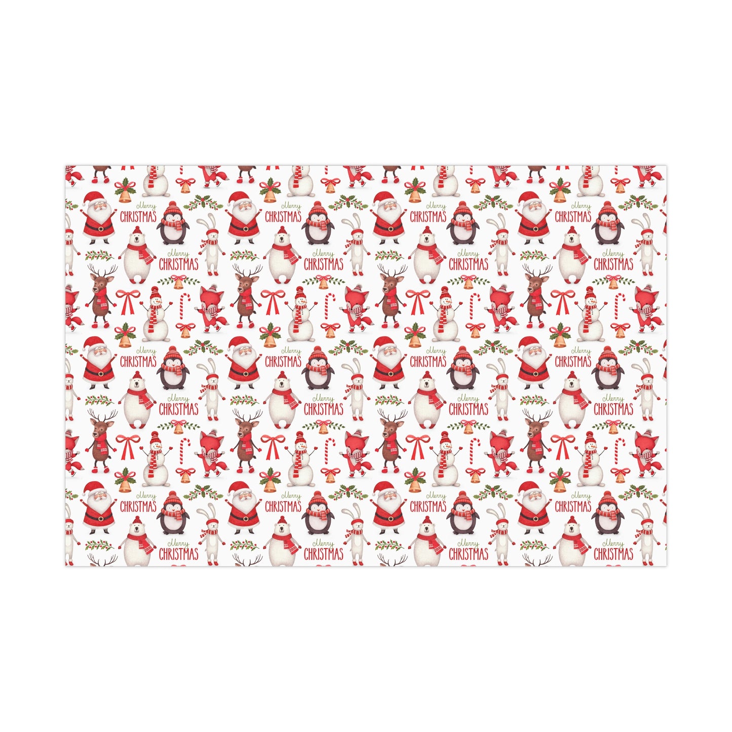 Christmas Character Gift Wrap